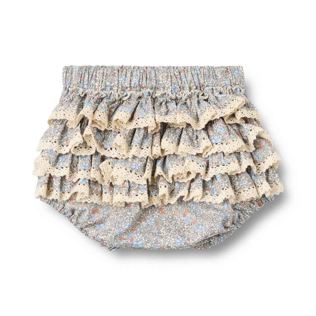 [Wheat]Bloomers Saloma - Air Blue Flowers