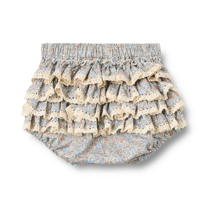 [Wheat]Bloomers Saloma - Air Blue Flowers