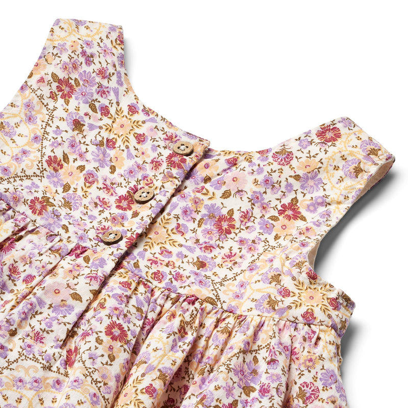 [Wheat] Pinafore Wrinkles Sienna - Carousels and Flowers