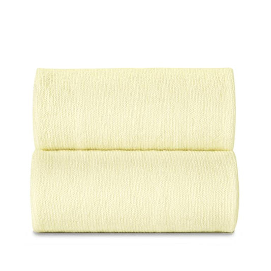[Condor]Perle Openwork Knee High Socks - [610 Butter]