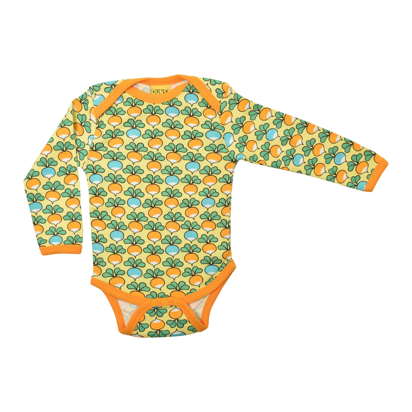 [DUNS Sweden]Long Sleeve Napneck Body-Mutil Radish Yellow Cream