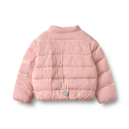 [Wheat]Puffer Jacket Diso - Peach Pink