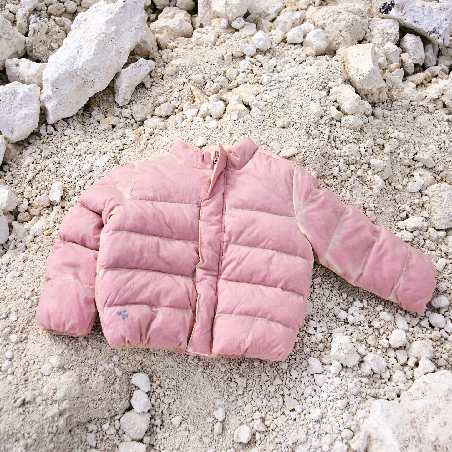 [Wheat]Puffer Jacket Diso - Peach Pink