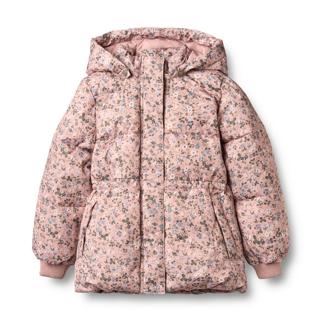 [Wheat] Puffer Jacket Eli - Rose Powder Flowers