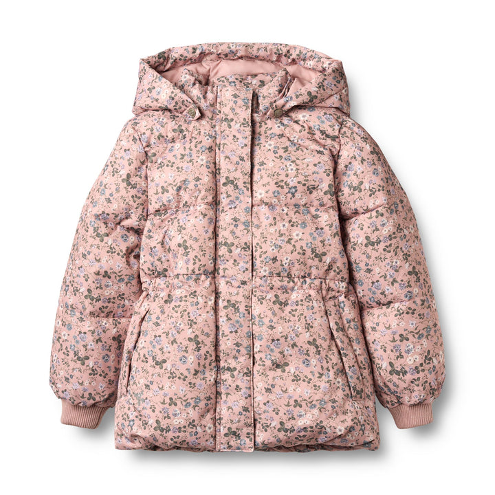 [Wheat] Puffer Jacket Eli - Rose Powder Flowers