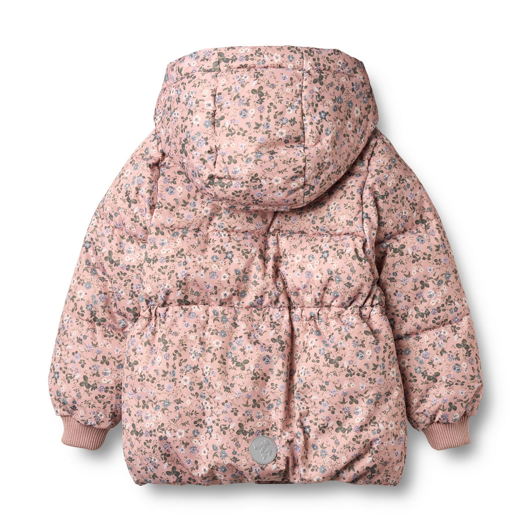 [Wheat] Puffer Jacket Eli - Rose Powder Flowers