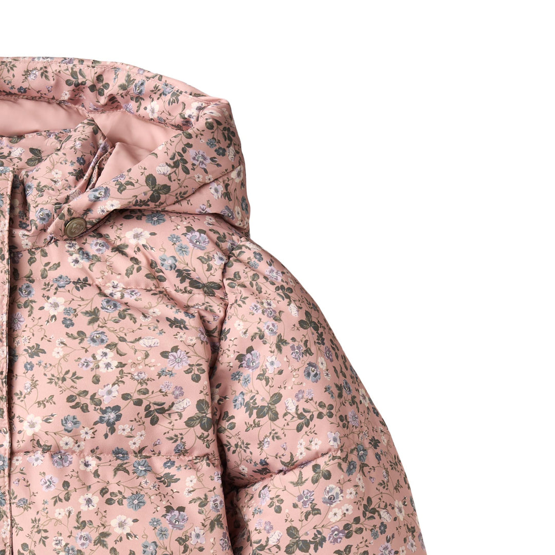 [Wheat] Puffer Jacket Eli - Rose Powder Flowers