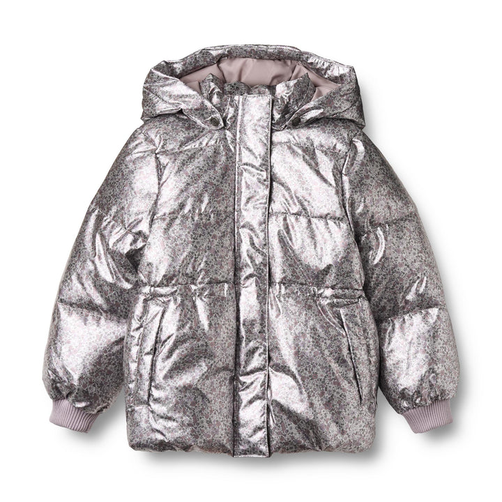 [Wheat] Puffer Jacket Eli - Silver Flower Meadow