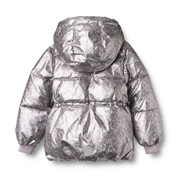 [Wheat] Puffer Jacket Eli - Silver Flower Meadow