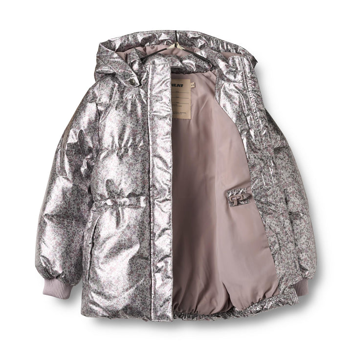 [Wheat] Puffer Jacket Eli - Silver Flower Meadow