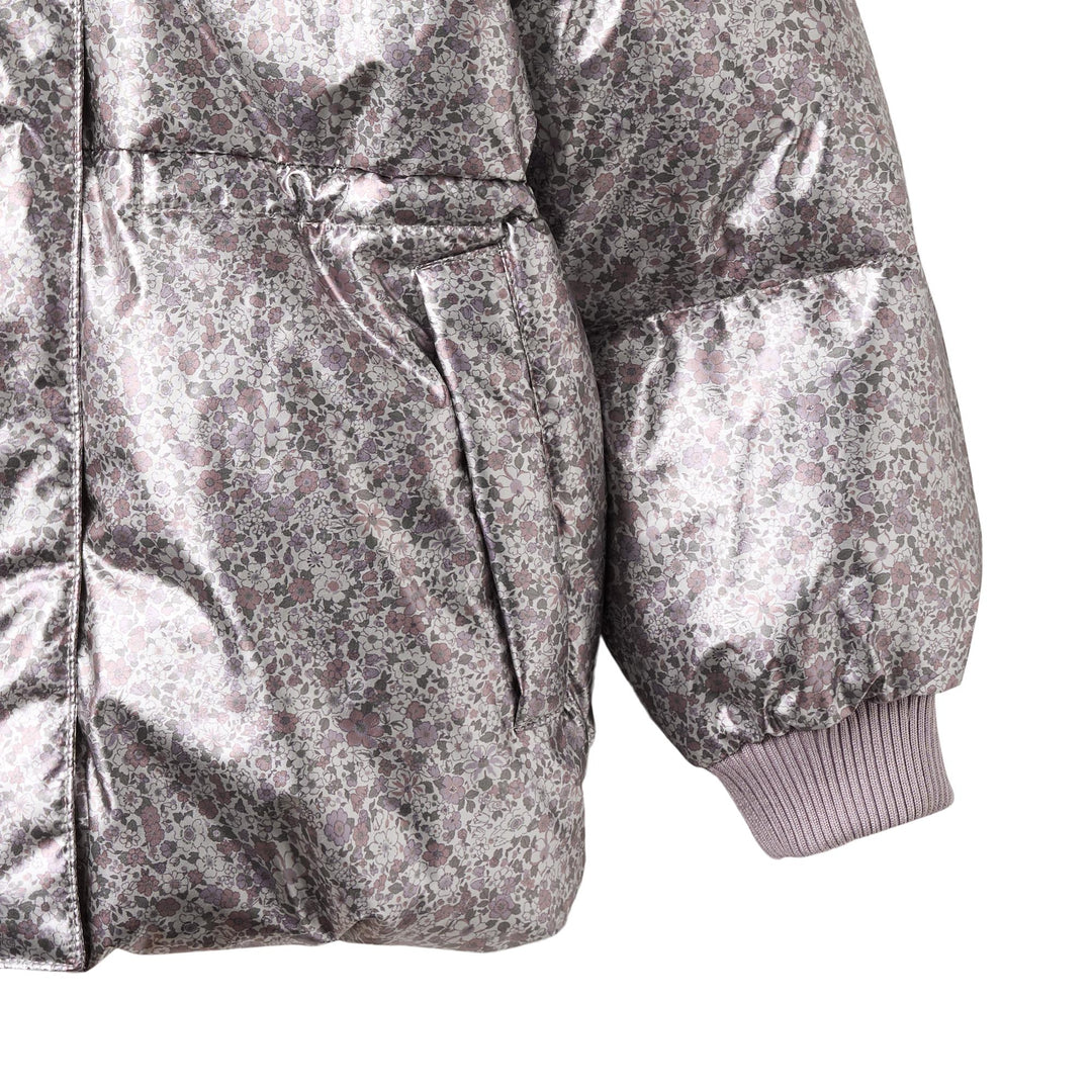 [Wheat] Puffer Jacket Eli - Silver Flower Meadow