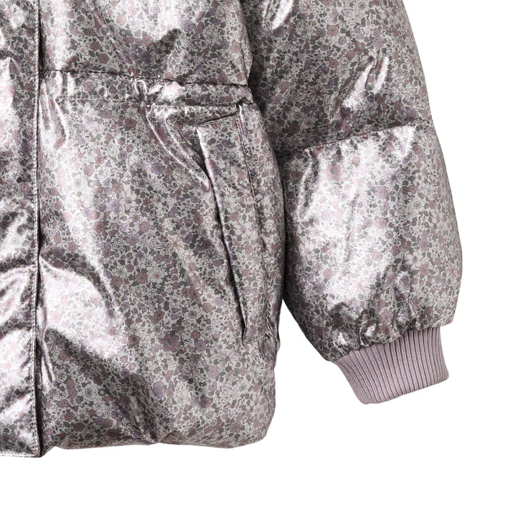 [Wheat] Puffer Jacket Eli - Silver Flower Meadow