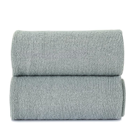 [Condor]Basic Rib Short Socks - [756 Dry Green]