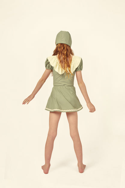 [Mipounet] Pauline Swimming Skirt - Green