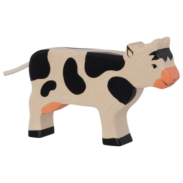 [Holztiger] Holz figures - Cow,Standing Black