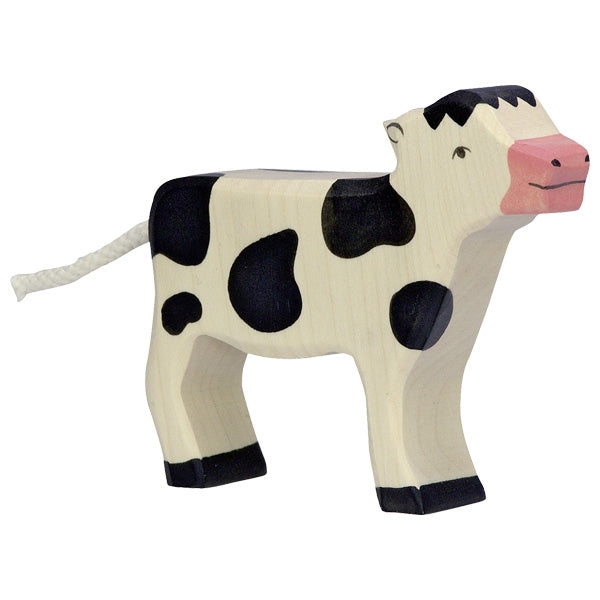 [Holztiger] Holz figures - Calf,Standing Black