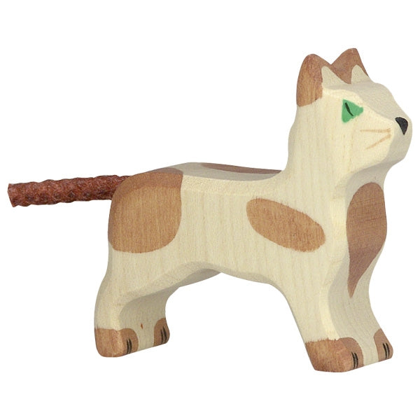 [Holztiger] Holz figures - Cat,Standing,Small