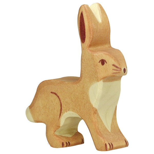 [Holztiger] Holz figures - Hare, Upright Ears