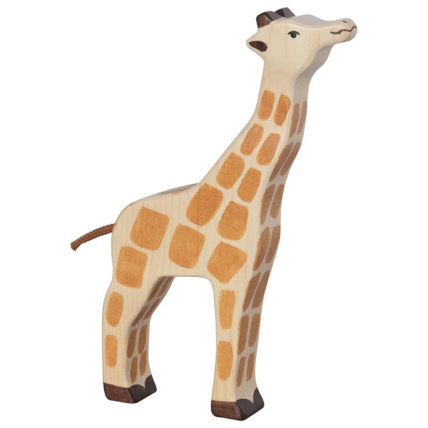 [Holztiger] Holz figures - Giraffe,Head Raised