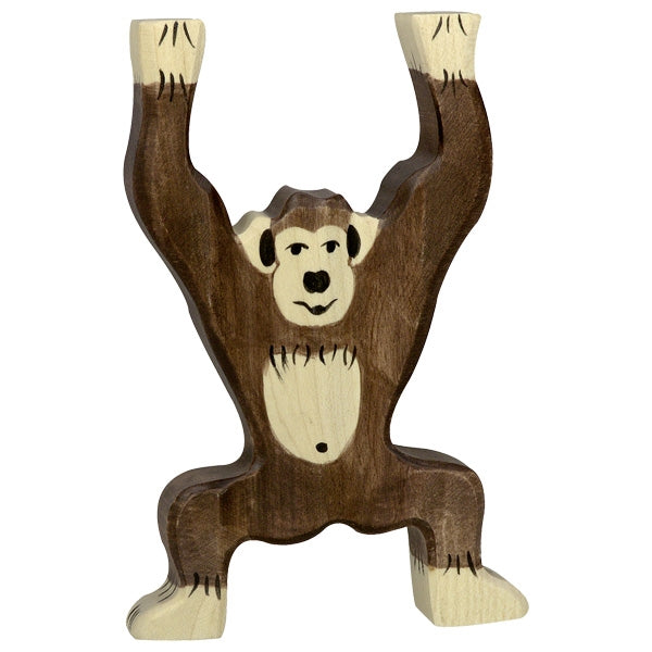 [Holztiger] Holz figures - Chimpanzee, Standing