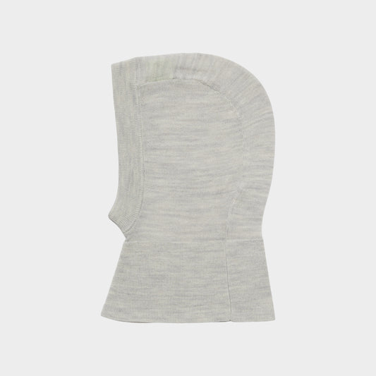[FUB] Baby Extra Fine Balaclava - Light Grey Melange