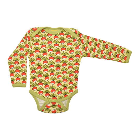 [DUNS Sweden]Long Sleeve Napneck Body-Radish Citron
