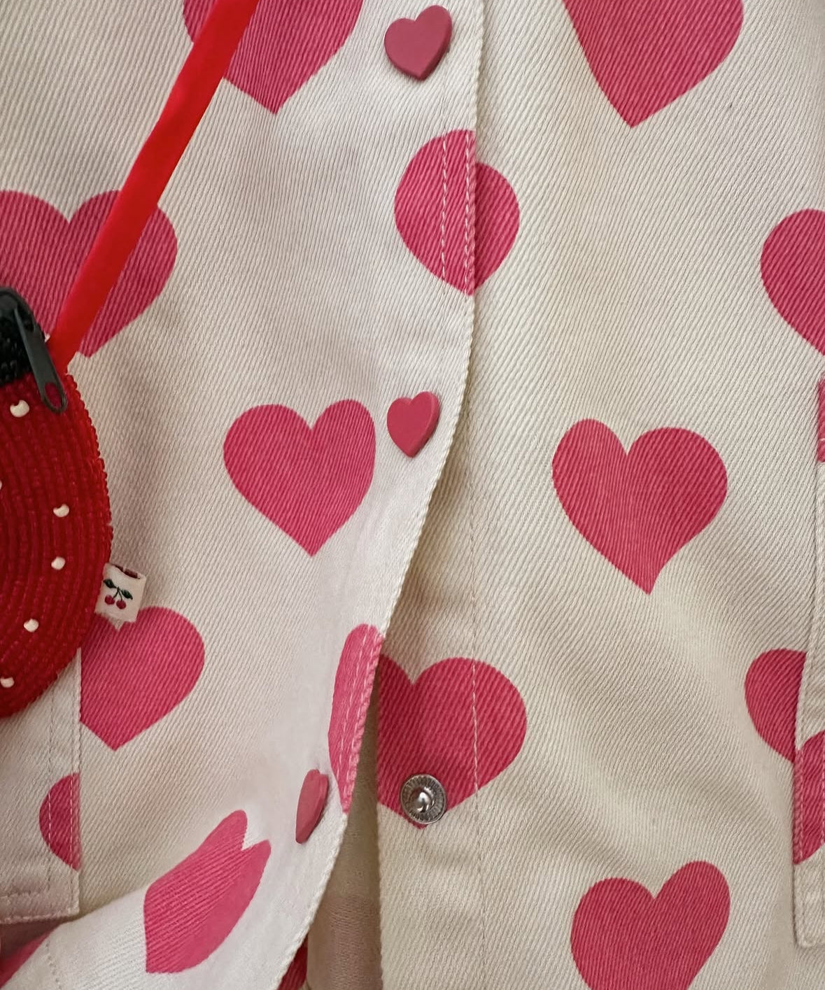 [Konges slojd] Magot Collar Jacket - Bon Coeur Pink