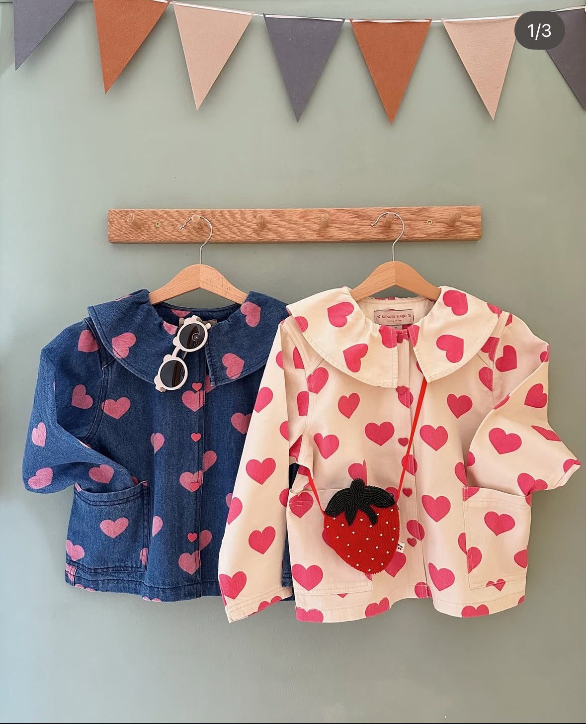 [Konges slojd] Magot Dress GOTS - Bon Coeur Pink