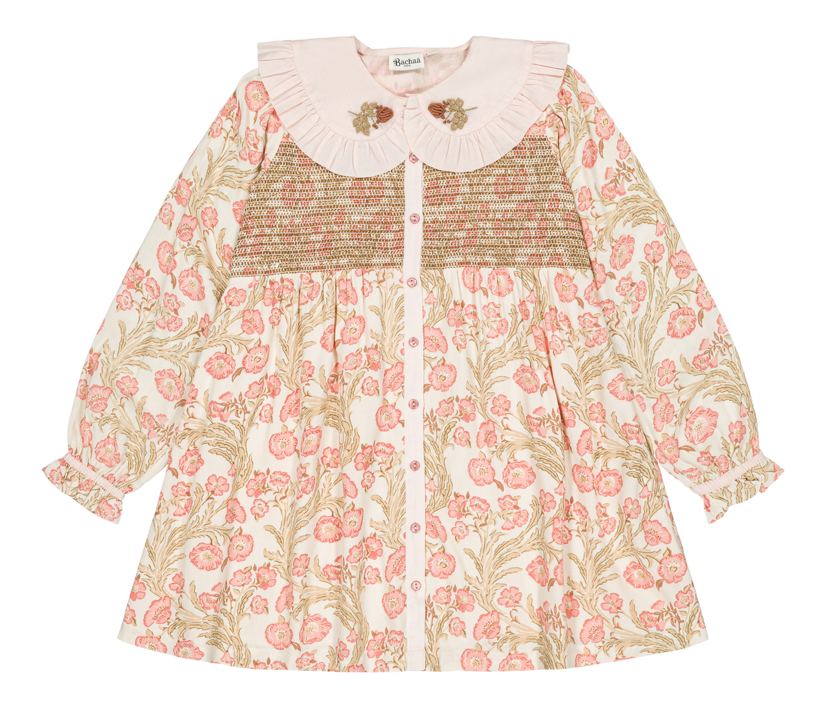[Bachaa]Augustine Dress -Promenade enchantée print