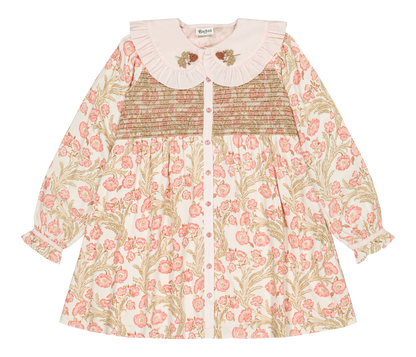 [Bachaa]Augustine Dress -Promenade enchantée print