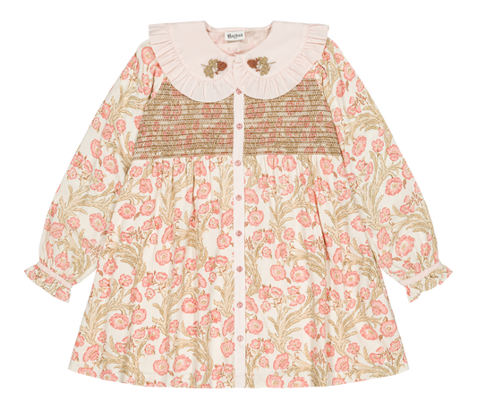 [Bachaa]Augustine Dress -Promenade enchantée print