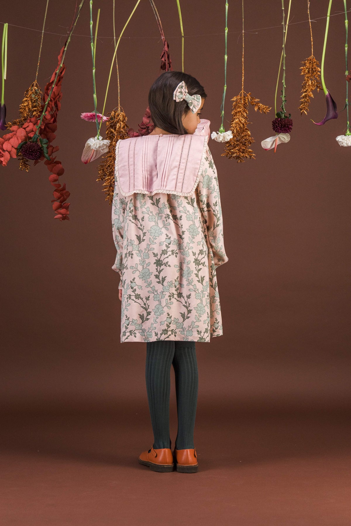[Bachaa]Berlingot Dress - Souffle givré print
