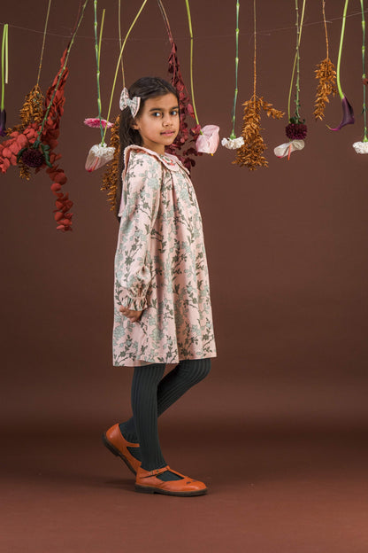 [Bachaa]Berlingot Dress - Souffle givré print