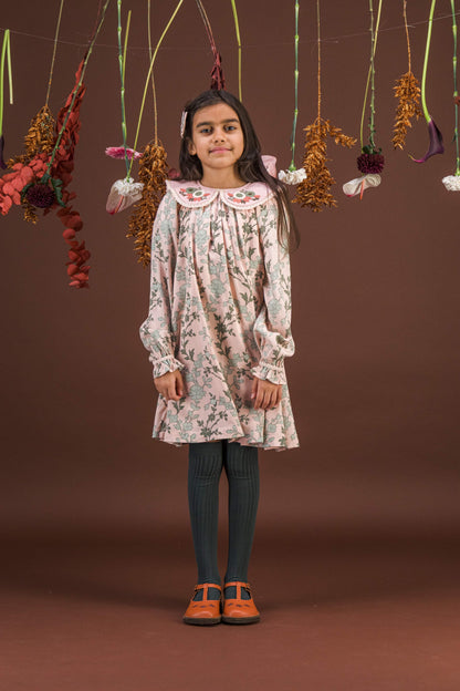 [Bachaa]Berlingot Dress - Souffle givré print