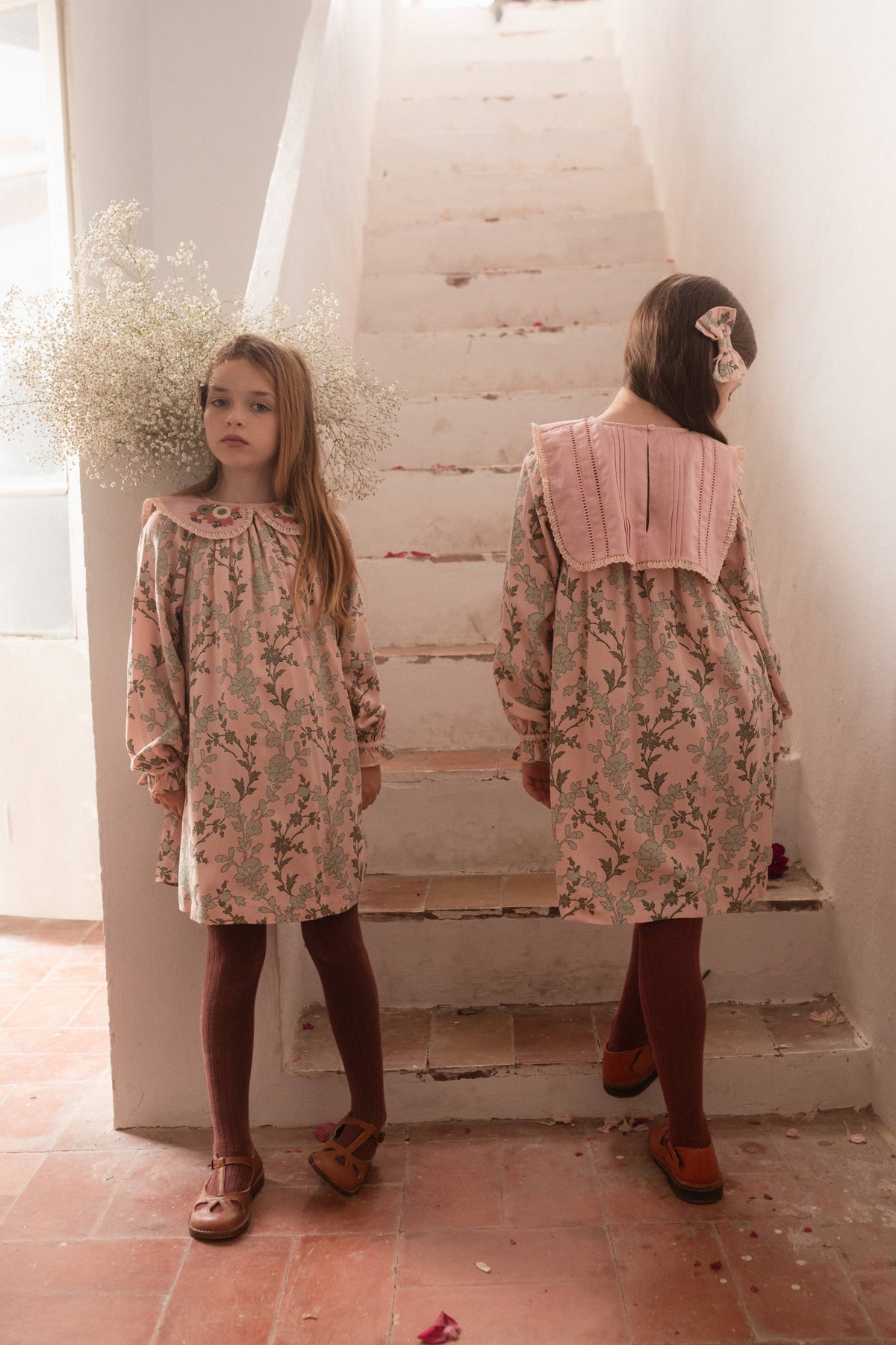 [Bachaa]Berlingot Dress - Souffle givré print