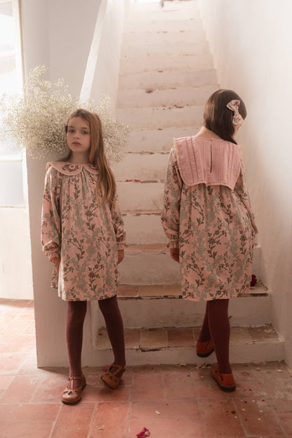 [Bachaa]Berlingot Dress - Souffle givré print