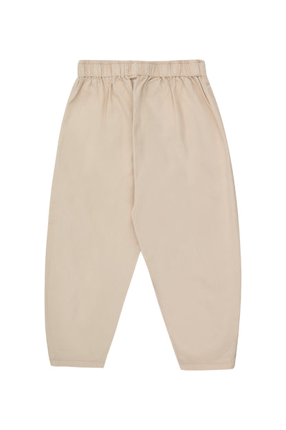 [TINY] Poodle barrel pant / vanilla