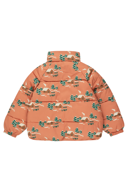 [TINY COTTONS] Cottage Short Padded Jacket - Light rust
