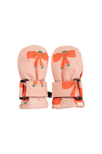 [TINY COTTONS] Tiny Bow Mittens - Peach