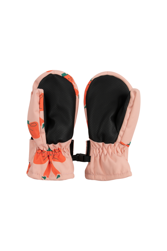 [TINY COTTONS] Tiny Bow Mittens - Peach