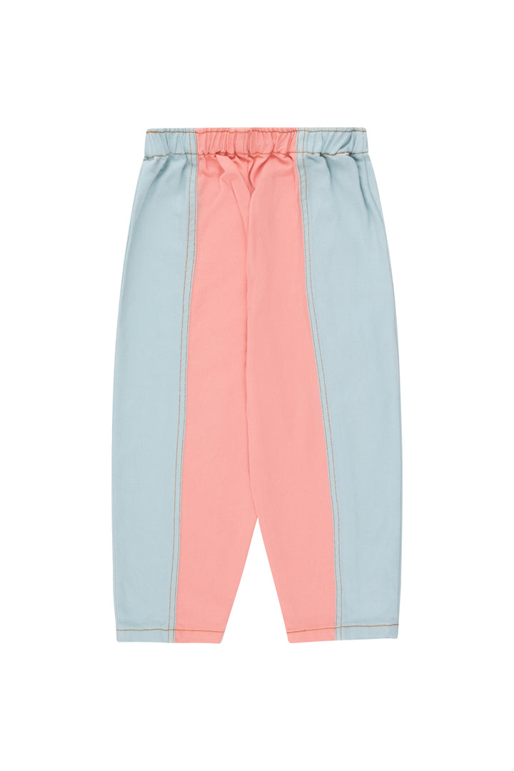 [TINYCOTTONS] Color Blocked Pant - Peach