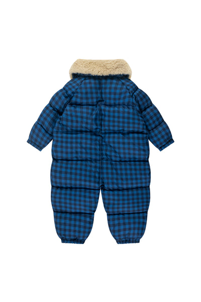 [TINYCOTTONS] Vichy Padded Overall - Blue / Navy