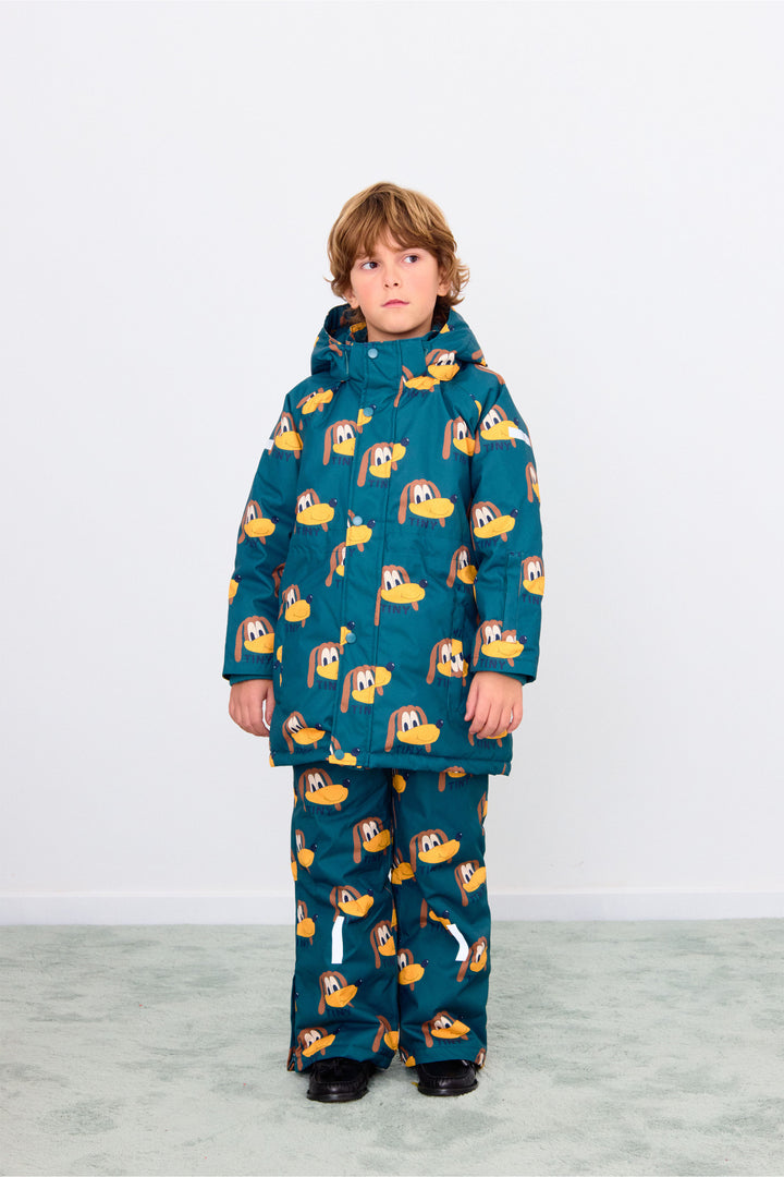 [TINYCOTTONS]Dog Snow Pants- Stormy Blue