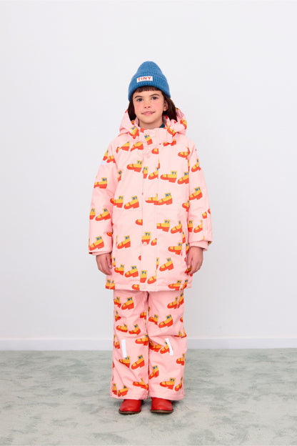 [TINYCOTTONS]Walk Snow Dungarees - Wild Rose