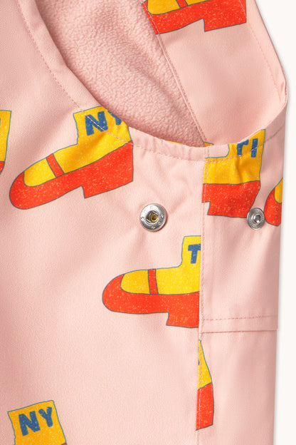 [TINYCOTTONS]Walk Snow Dungarees - Wild Rose