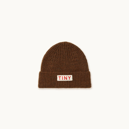 [TINYCOTTONS] Solid Beanie - Dark Brown