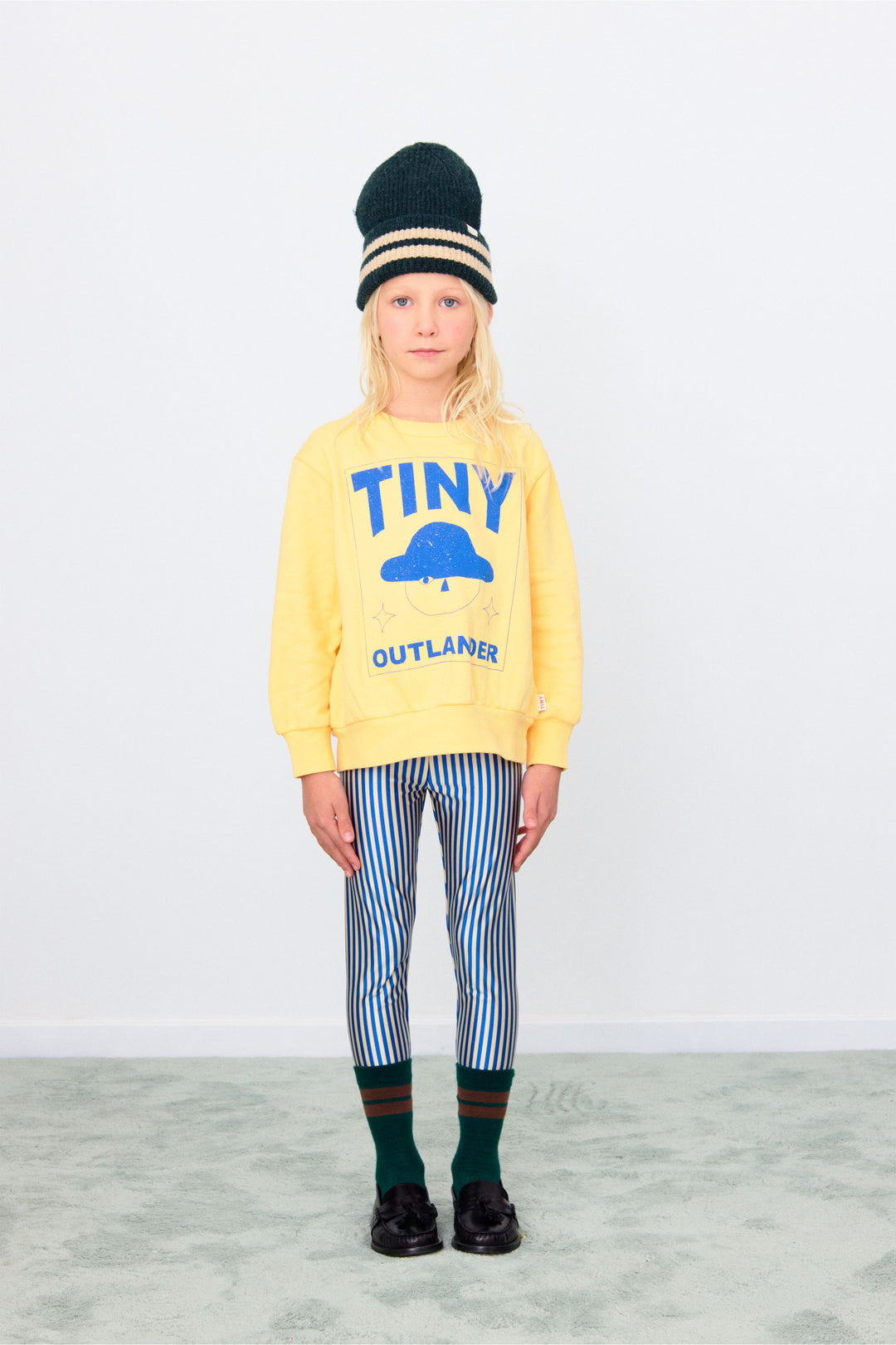 [Tinycottons] Outlander Graphic Sweatshirt - Mellow Yellow