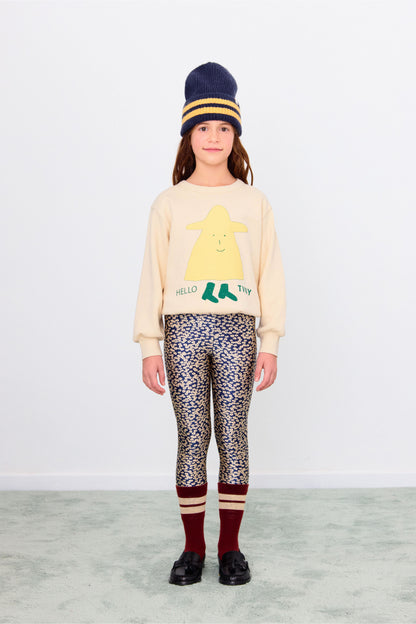 [TINYCOTTONS] Heelo Graphic Sweatshirt - Vanilla