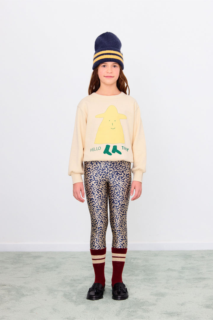 [TINYCOTTONS] Heelo Graphic Sweatshirt - Vanilla