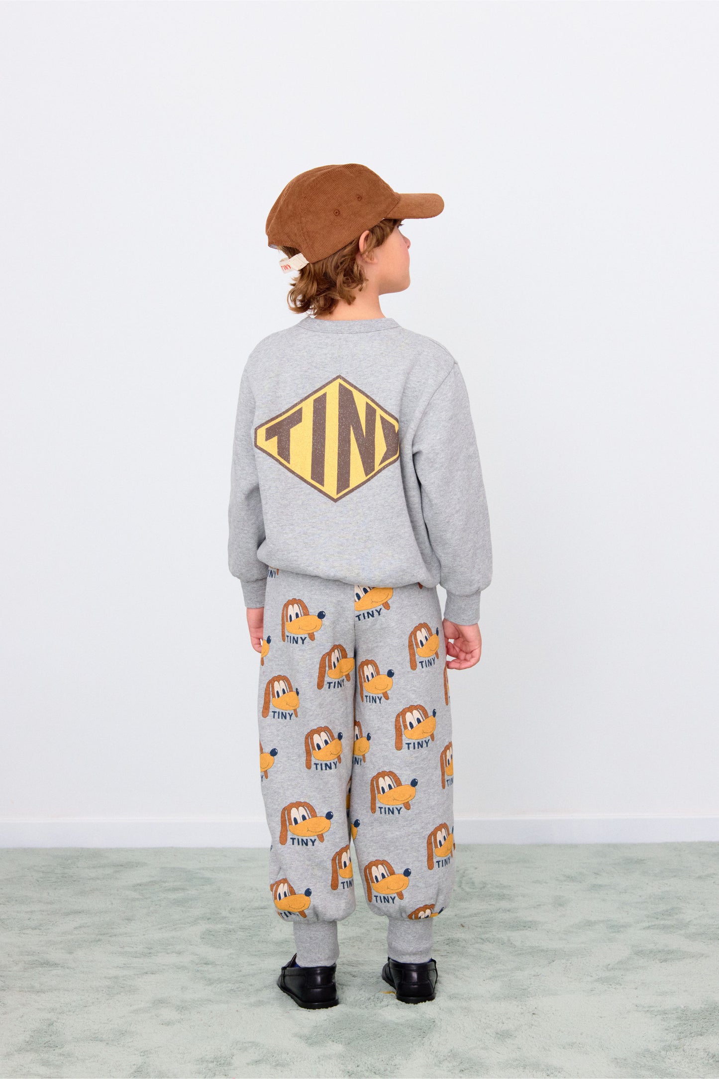 [TINYCOTTONS] Dogs Sweatpant - Medium Grey Heather